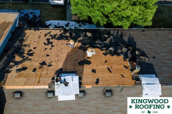 top roof replacement company Kingwood TX